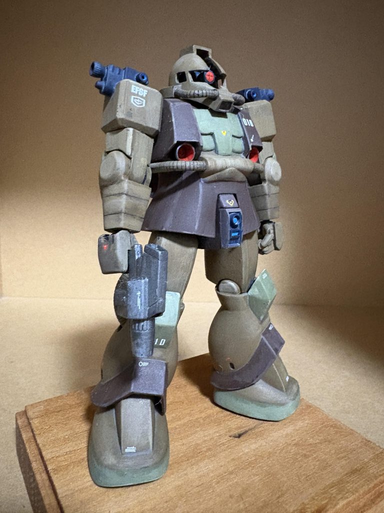 旧キット　強行偵察型ザク　Zガンダム 仕様–3枚目/制作者：スモールワールド工廠