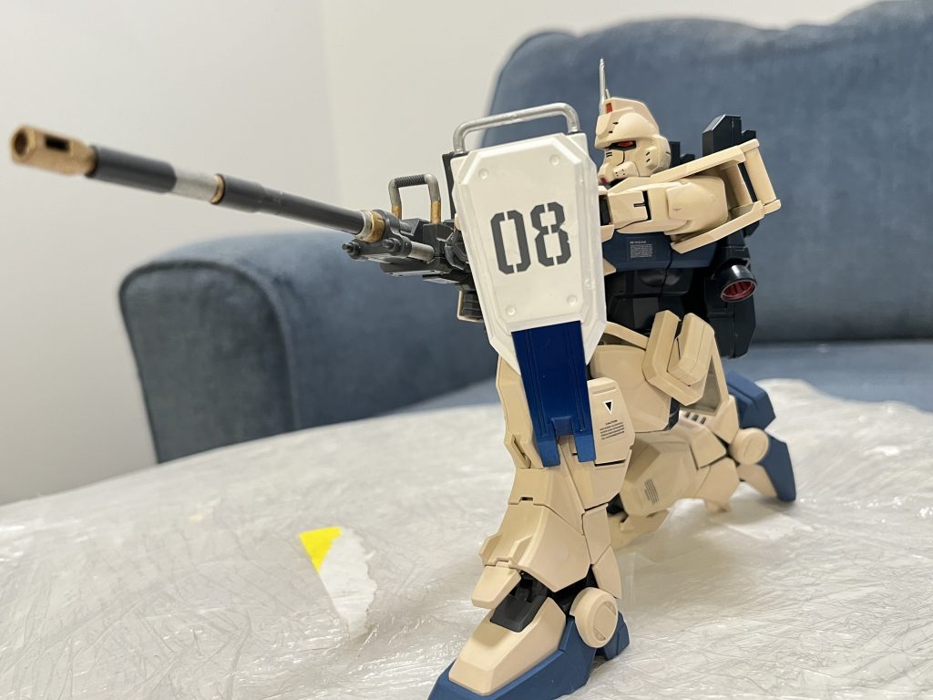 シロー隊長も砲撃ができます！劇中とはちょっと違いですが。