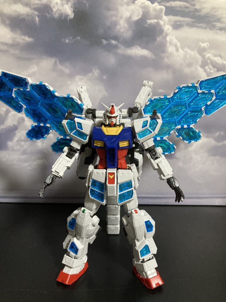 ガンダム グラスフェザー装備完成しました🤗