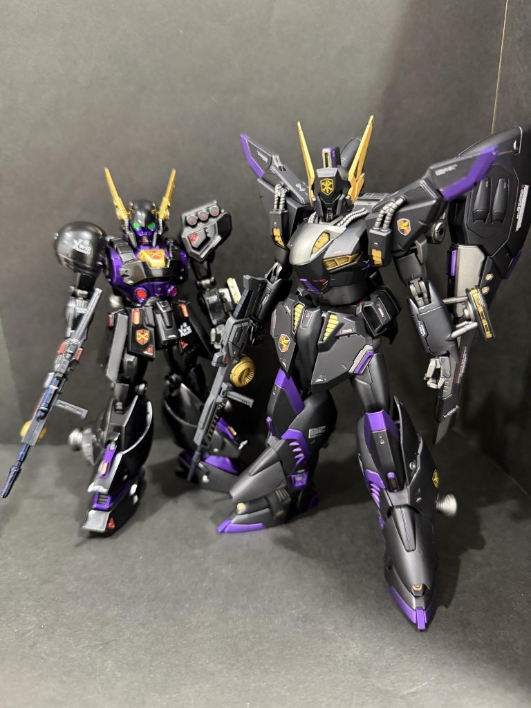 同時制作のゲーと。キャンディー塗装のままの方が良かったか?と一瞬迷いましたが、今では初のマットキャンディーに満足です。ご観覧ありがとうございました😊