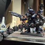 チェーンマイン、SURFACEブラックで塗装してマスキング剥がし。バーニアも全部[…]