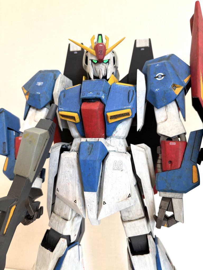 旧キット　1/60 Zガンダム　決定稿の直前バージョン