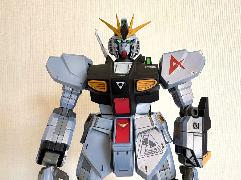 DXモビルスーツインアクションのνガンダム