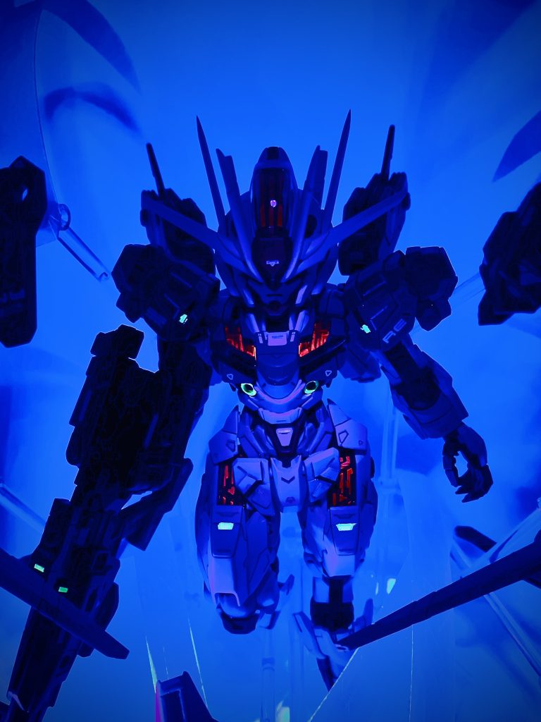 もちろんシェルユニットも発光します