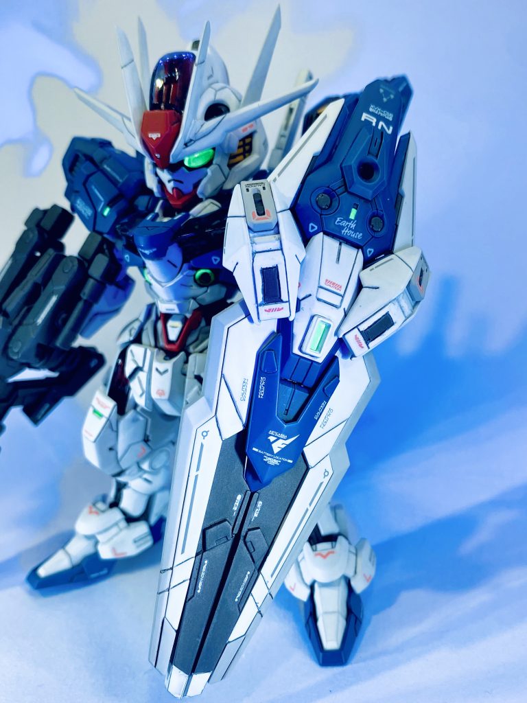 ビットステイヴや本体のセンサー部分には今回グリーンチップを作成して貼り付けました&nbsp;ブラックライトで鮮やかに発光します