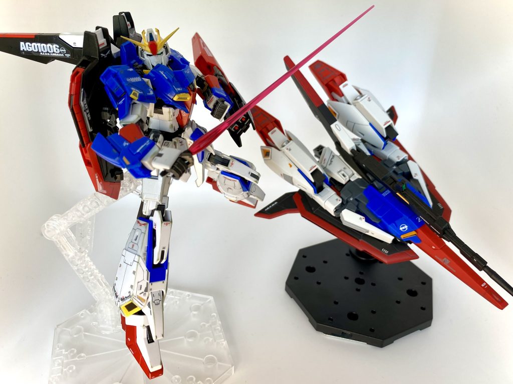 最後にHGのウェブライダーとツーショット。