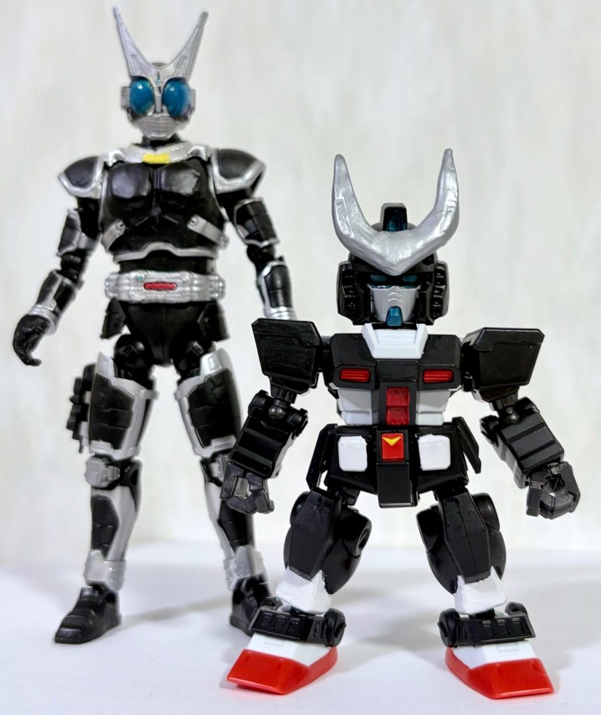 元ネタとツーショット。