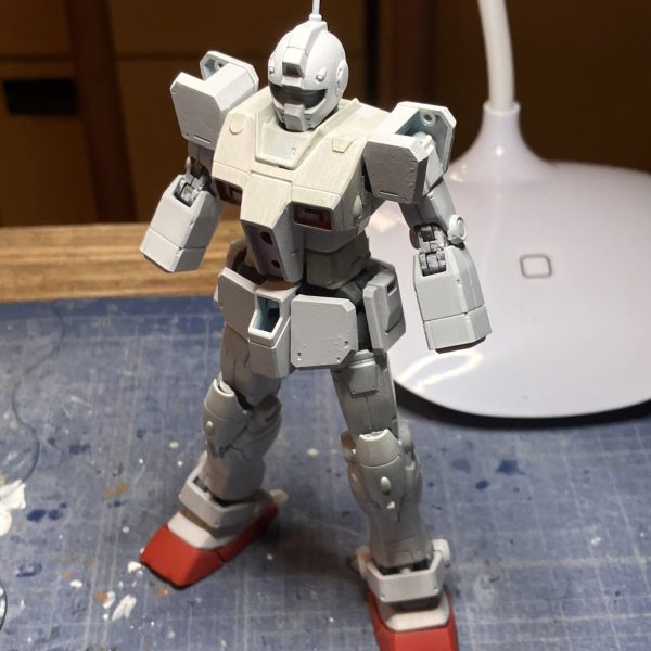 男たちはみんな　憑かれたように(ガンプラに)