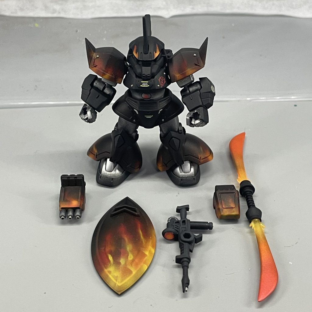 灼熱ゲルググ　ファイヤー　モビルスーツアンサンブル–3枚目/制作者：Zigma