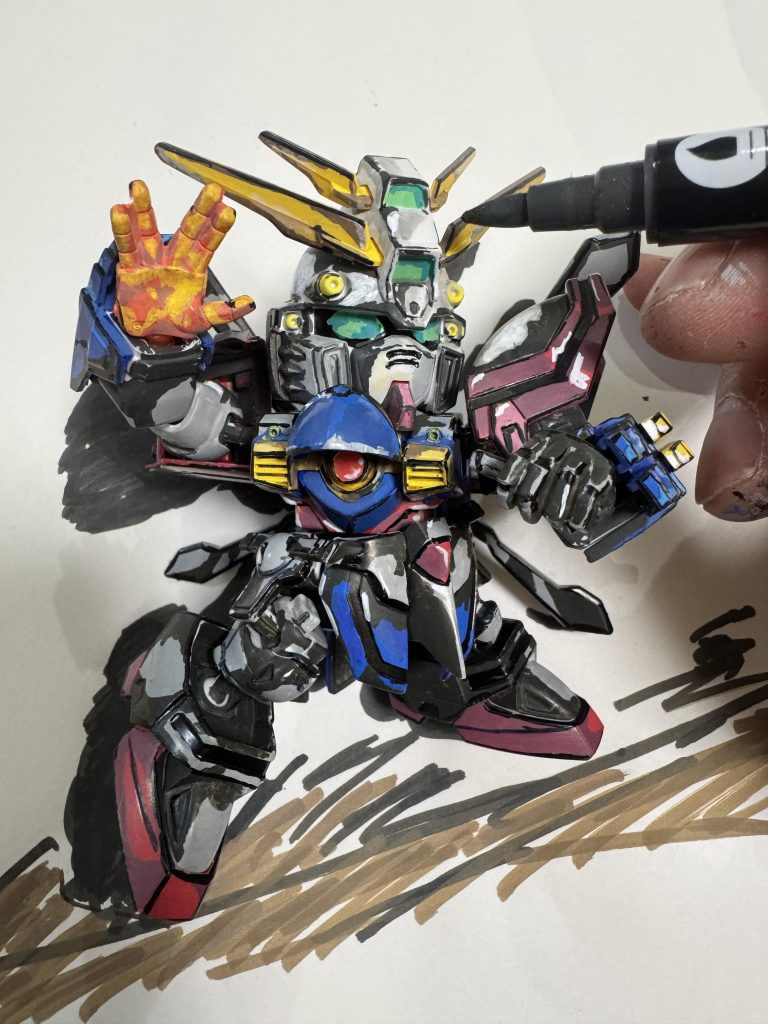 BB戦士 ゴッドガンダム–2枚目/制作者：あゆザク