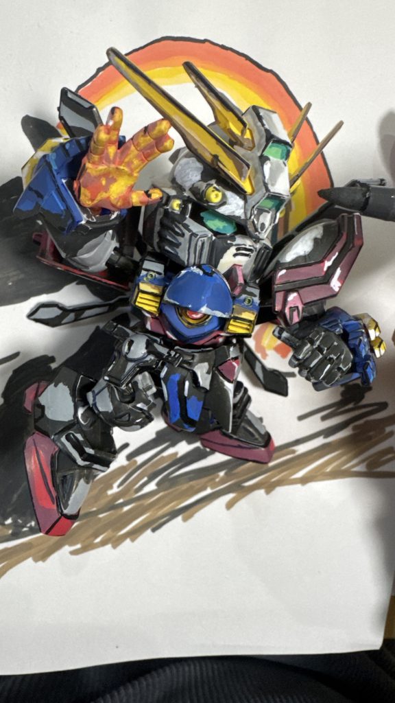 BB戦士 ゴッドガンダム–4枚目/制作者：あゆザク