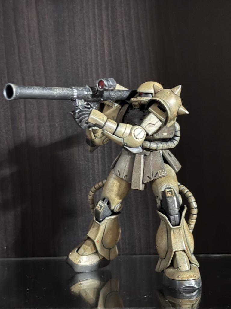 HG ザクII ディザートカラー–3枚目/制作者：思兼