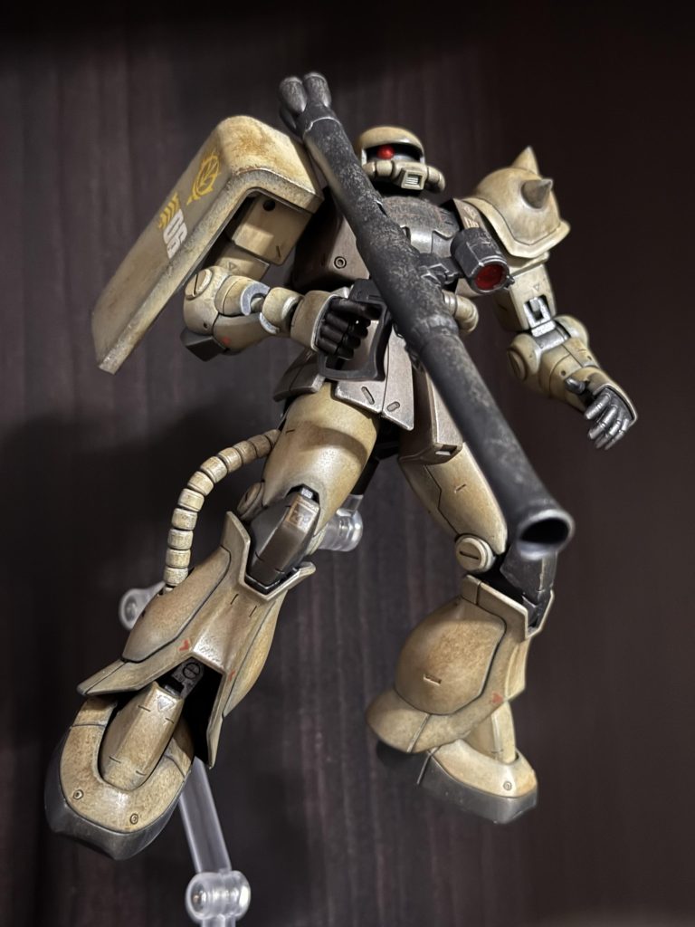 HG ザクII ディザートカラー–2枚目/制作者：思兼