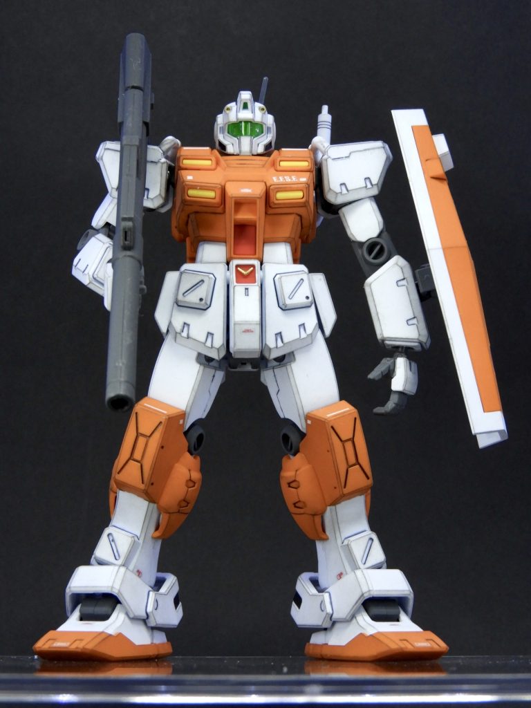 サクッとHGパワードジム–2枚目/制作者：ARIKA_plamozombie