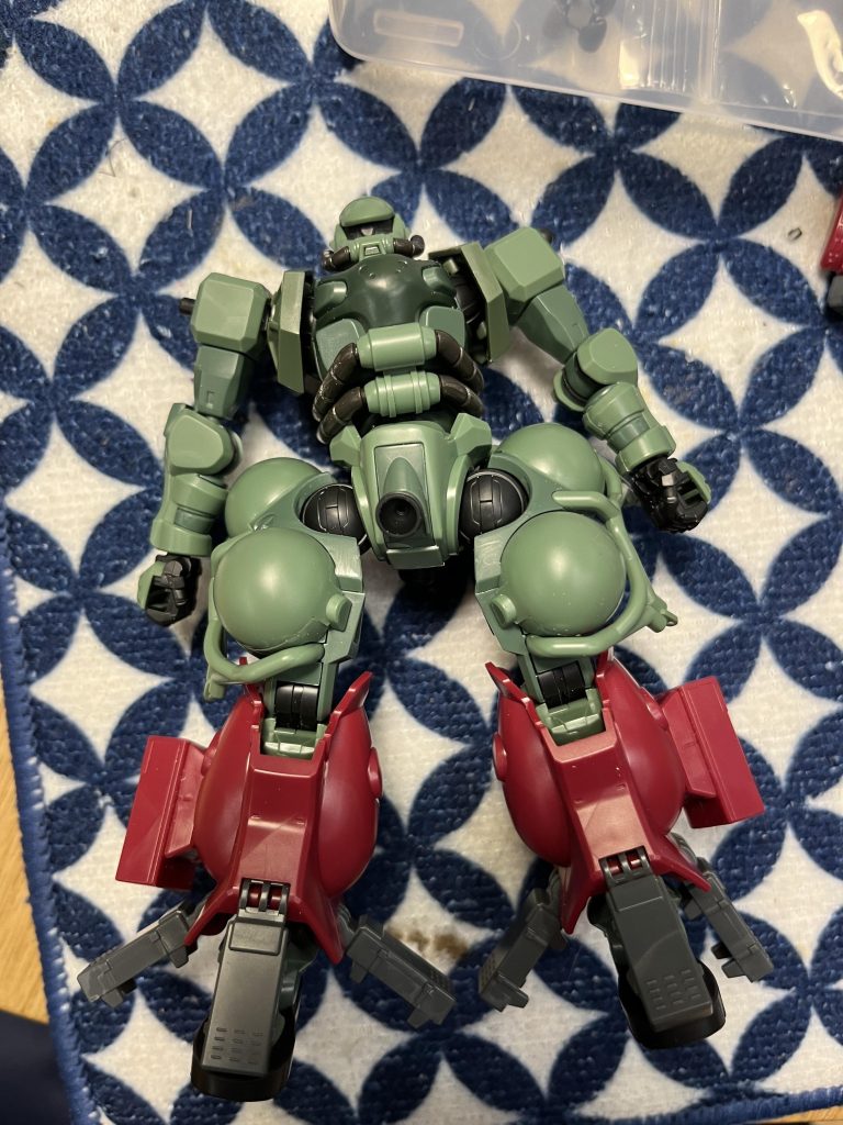 無加工で着きました