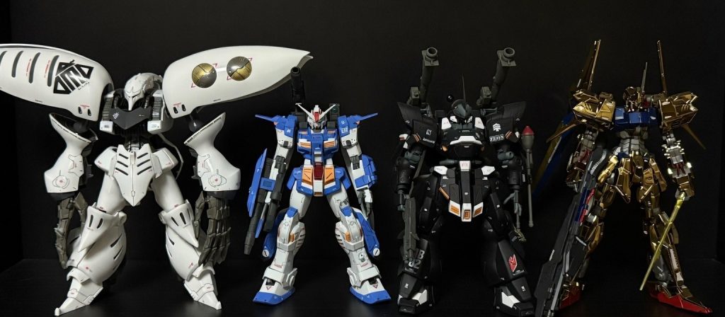 ビルド系のMGも増えてきました。