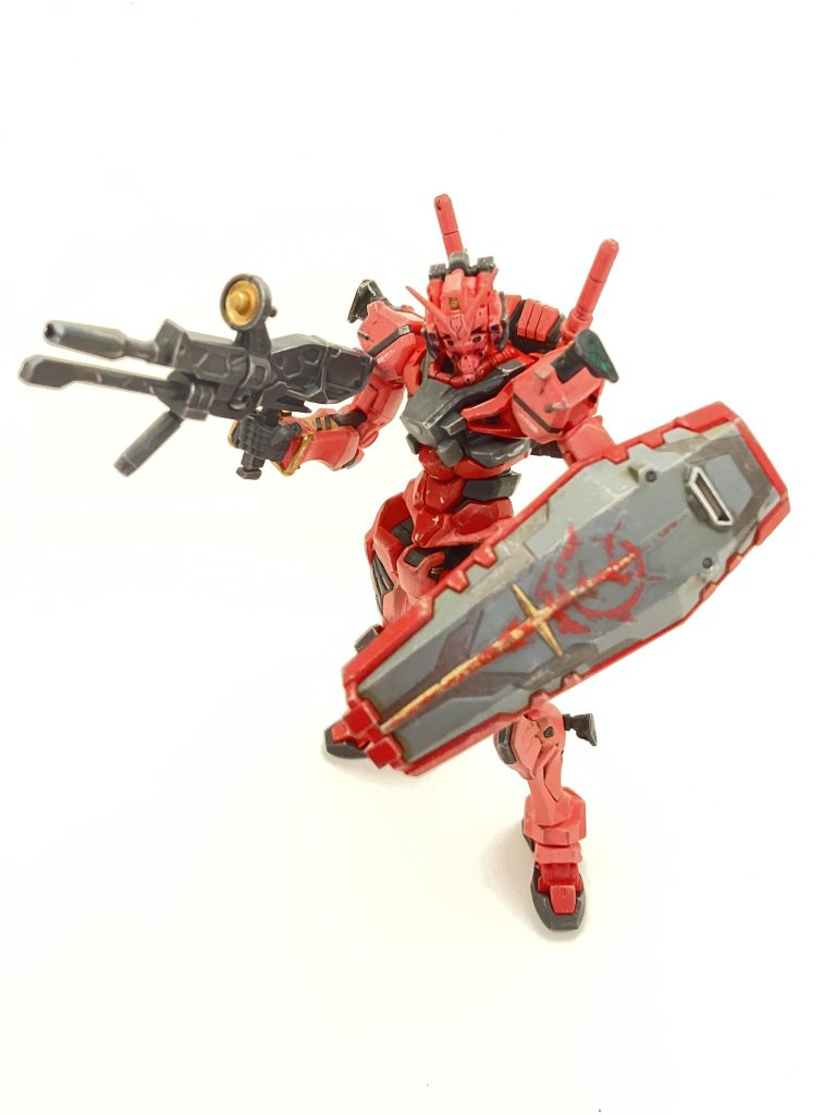 HG 1/144 赤いガンダム–8枚目/制作者：かるすも