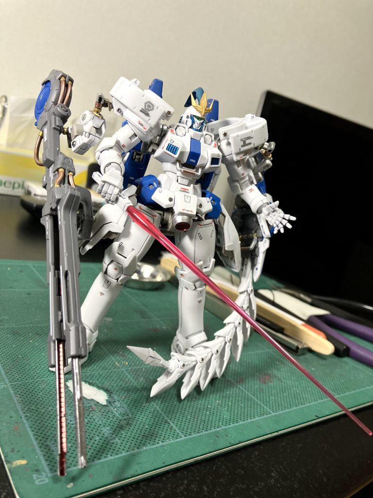 以上、RGトールギスIIIでした🫡 最近はますますメタリックマーカー頼り、中毒ですね😬