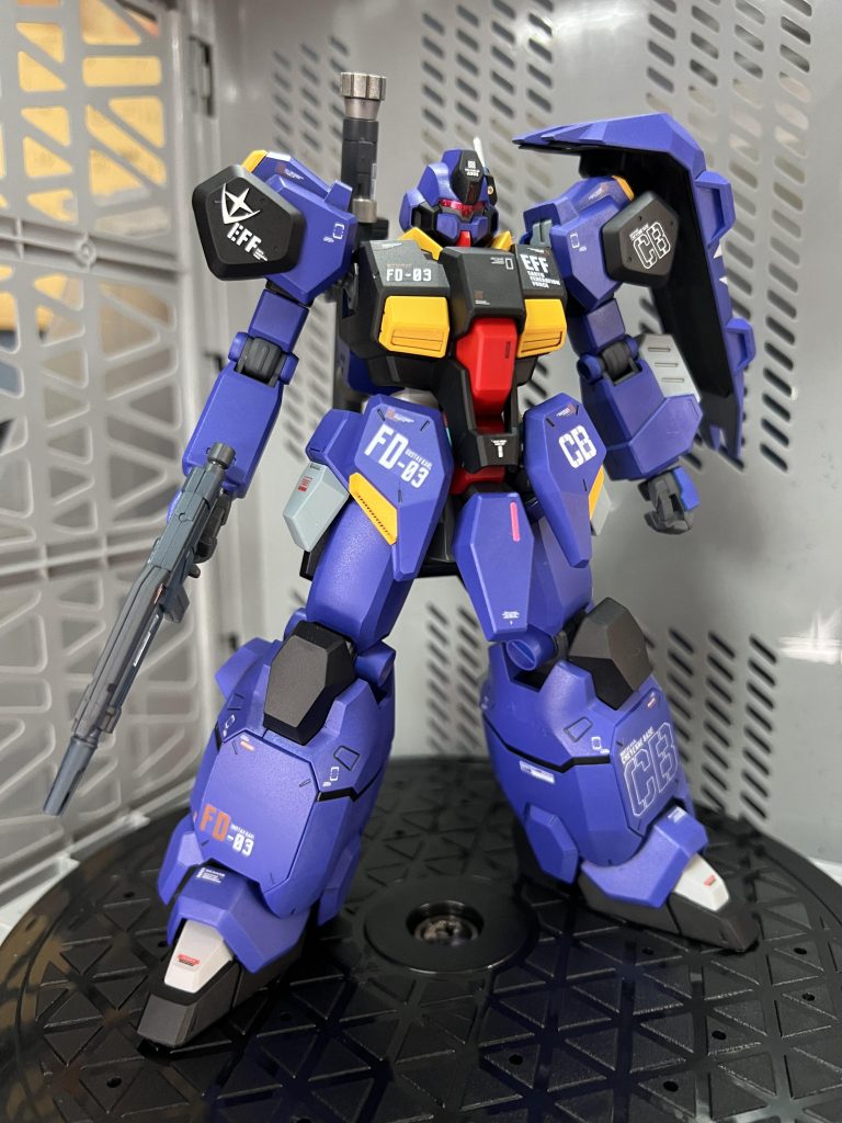 カラーはブルーバイオレットで塗装しました👍🏻