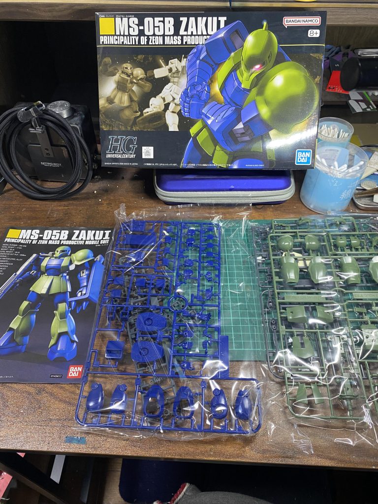 HGUC ランバラル専用　旧ザク–2枚目/制作者：丸五ワークス