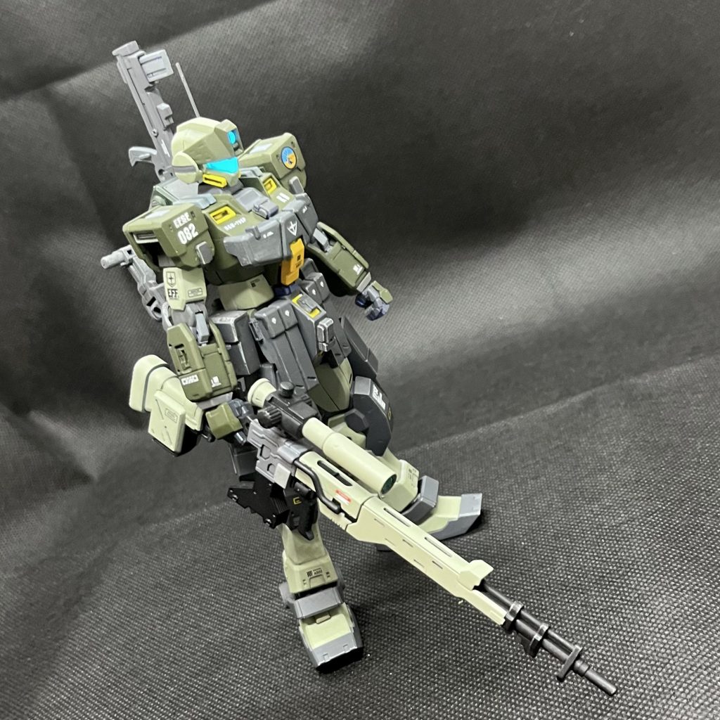 システムウェポンキットからスナイパーライフルを持たせてみました