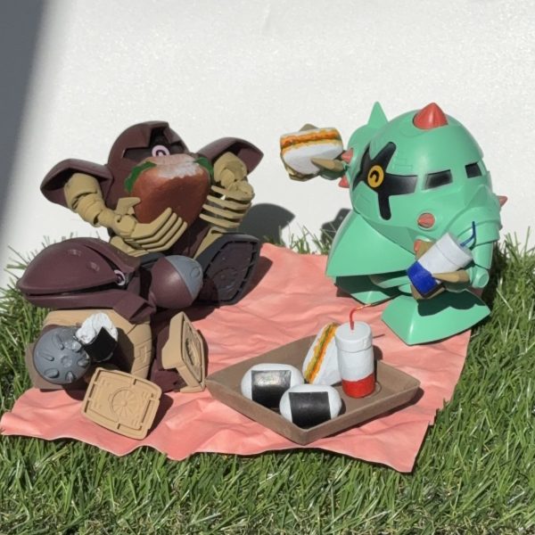 ピクニックしたっていいじゃない。水陸両用だもの。