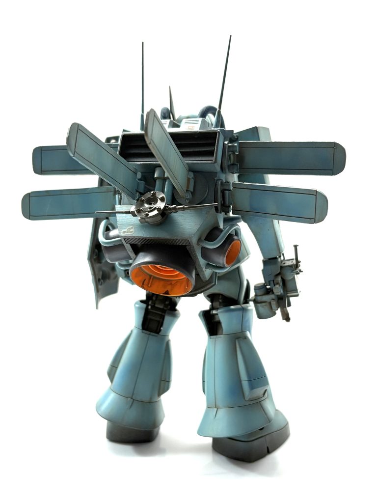 ブームはランナータグから作成しています。一応全て可動します。旧キットのザクフリッパーからのパーツ流用はありません。(キットが手に入らないので泣)