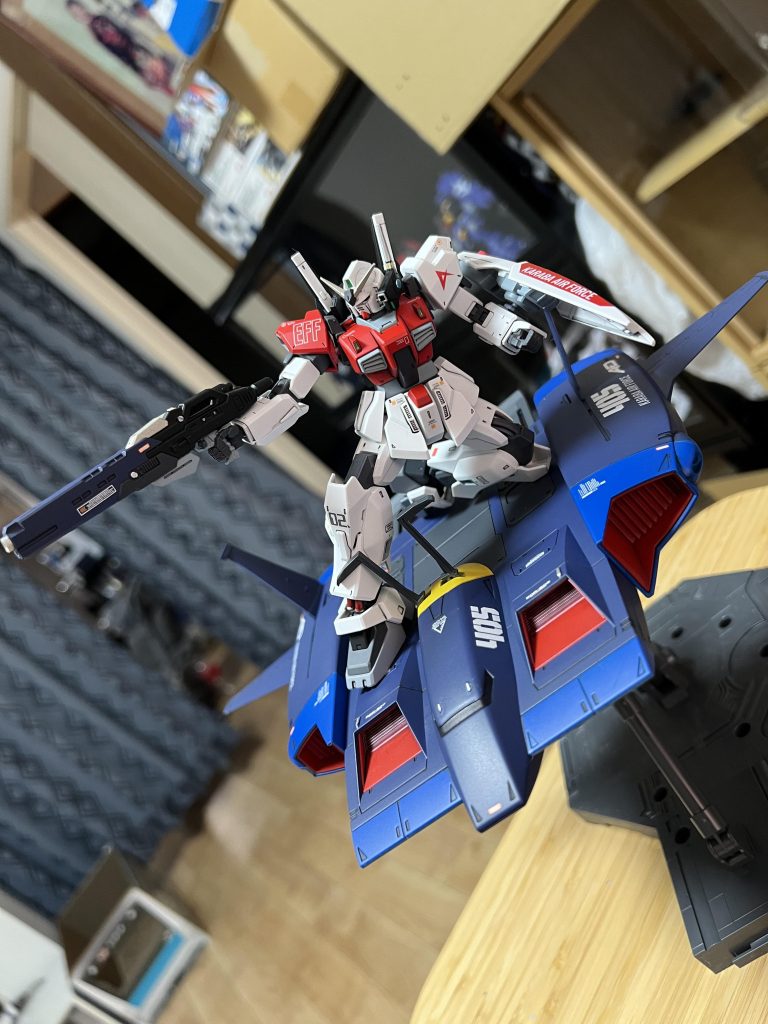 アムロさん仕様のマークⅡを背中に乗せて👍🏻