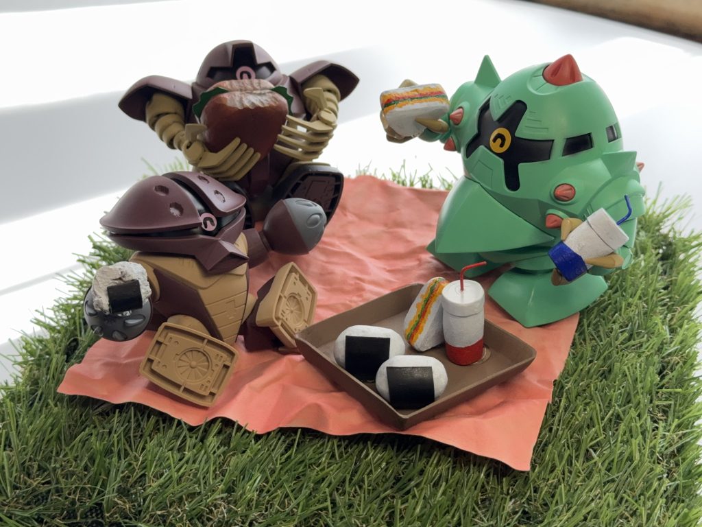 笑顔のSDキャラって本当に愛くるしいですね🥰自分で作って癒されています✨️♨️✨️