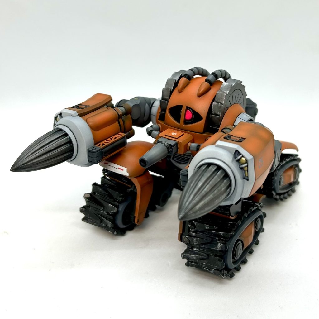 こんな感じでゴリゴリ穴を掘り進みます