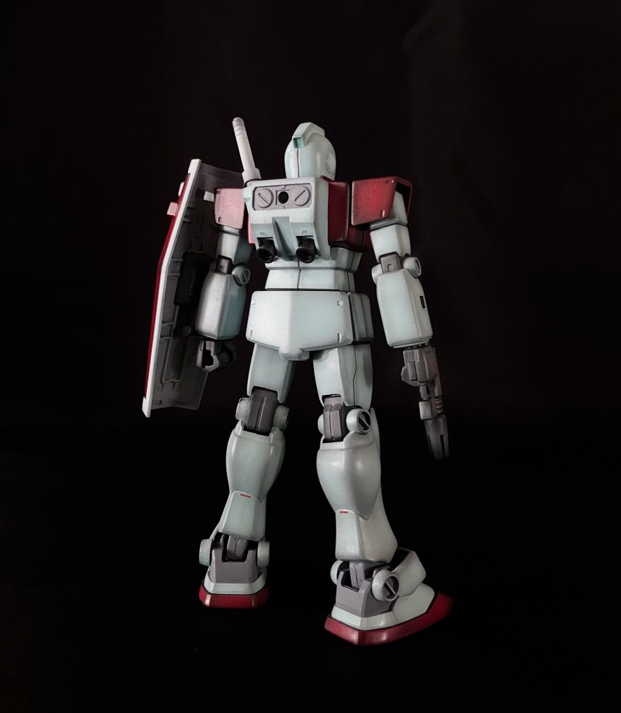 HGUCジム グラデーション塗装–5枚目/制作者：いぬわし