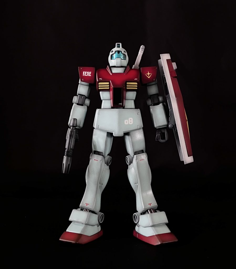 HGUCジム グラデーション塗装–3枚目/制作者：いぬわし