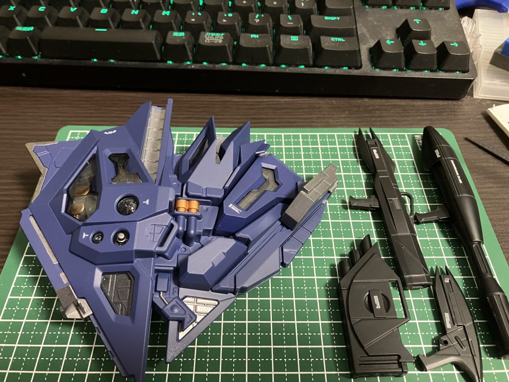 細かい部分塗装はシタデルカラーを使用しました!