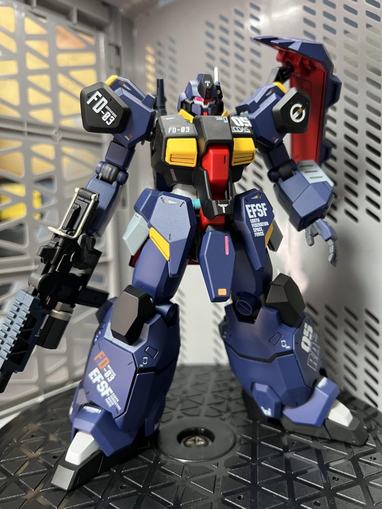 カラーはティターンズブルーだけどECOAS仕様です🥹