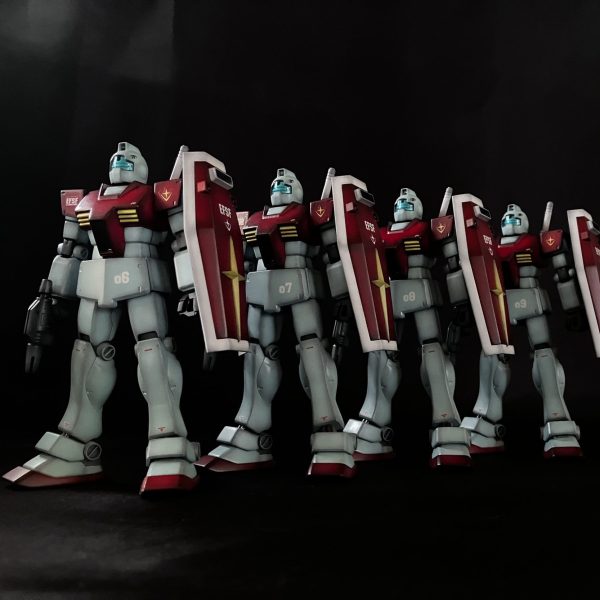 HGUCジム グラデーション塗装