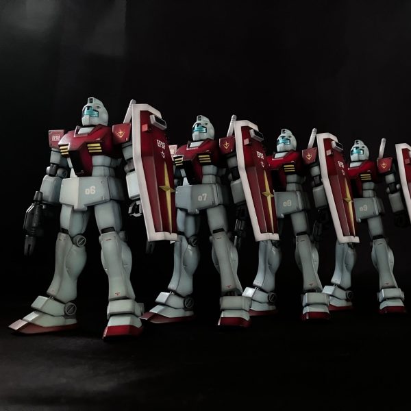 HGUCジム グラデーション塗装