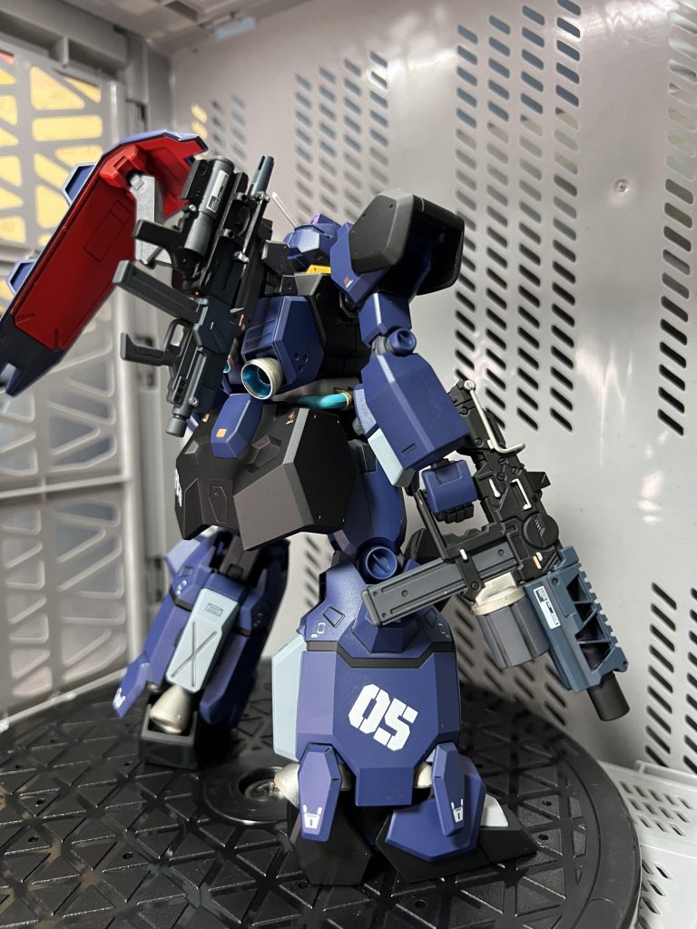 主兵装はコトブキヤのゴッツイやつを持たせました。グスタフがデカいのでちょうどいい感じだと思います。