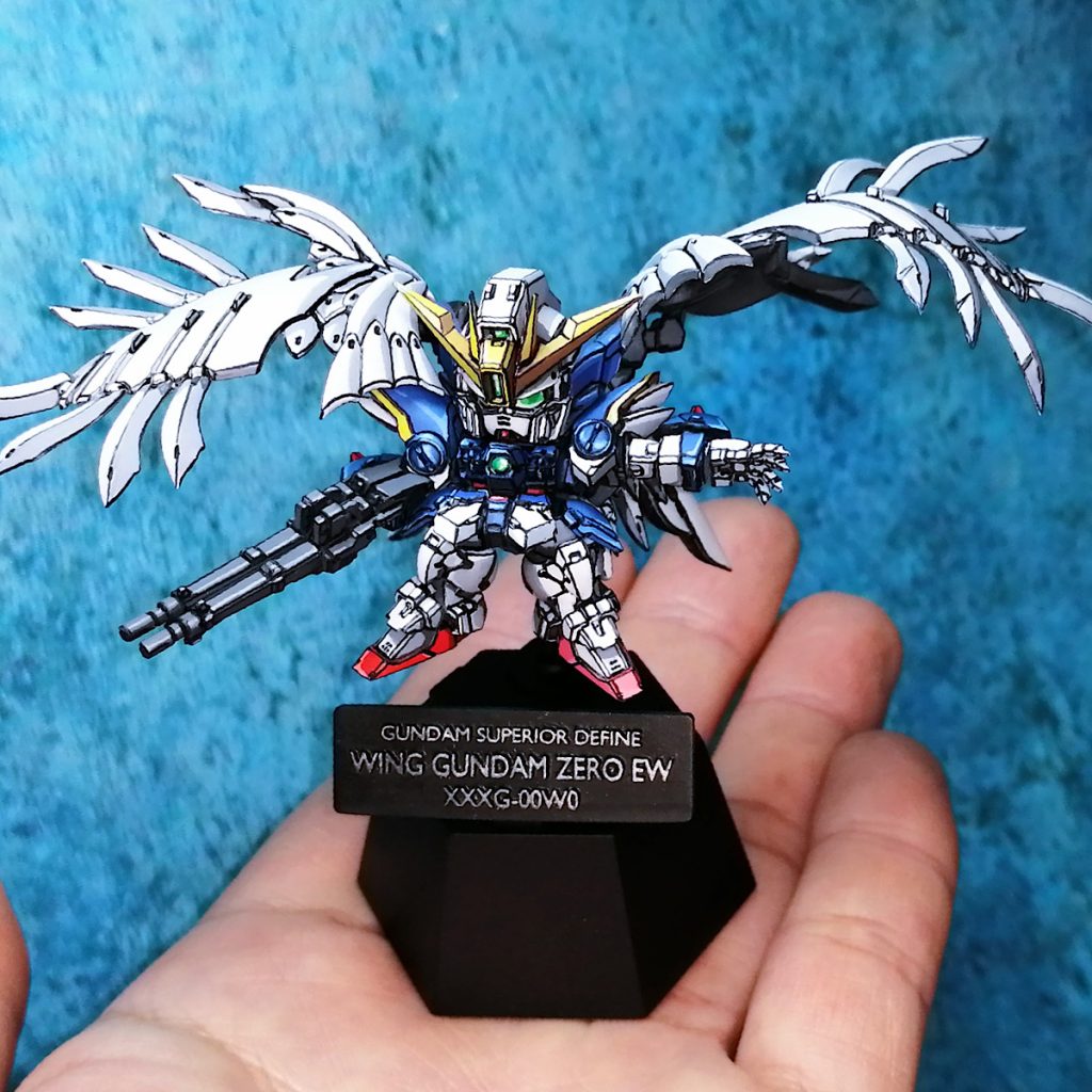 これ、お立ち台作ったんです。付属の台座もあるのですが、少し地面との距離を稼ぎたくて