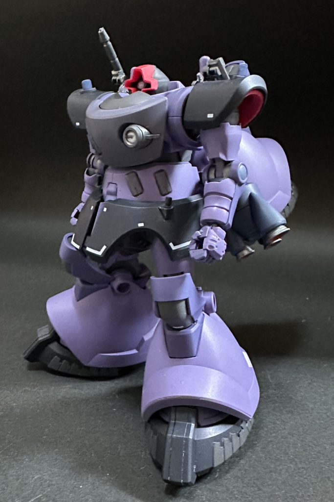 ガイア機。２月のジークアクスをお休みしてしまったのでもうひとつ作りました。こちらは成形色仕上げです。