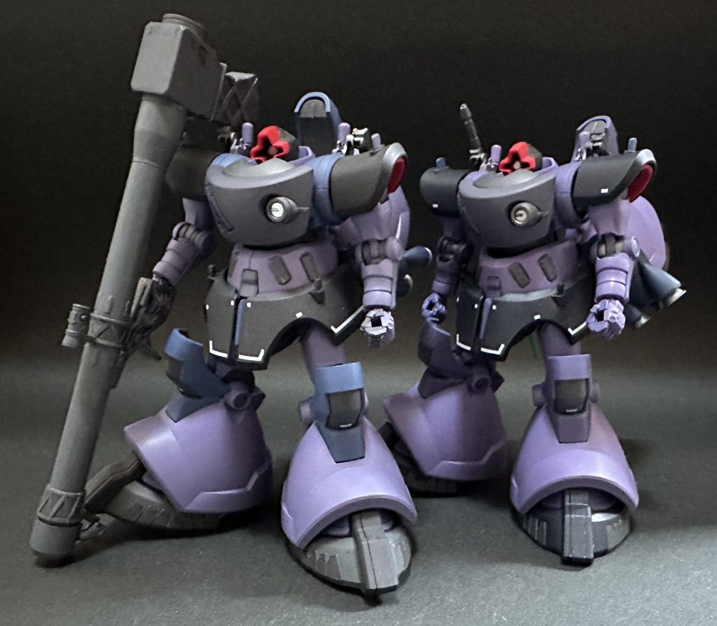 もう１機ほしい気もしますけれども、２機のままでも結構いい感じかなって思います。プラモデル完成品　２０２６　その９、その１０