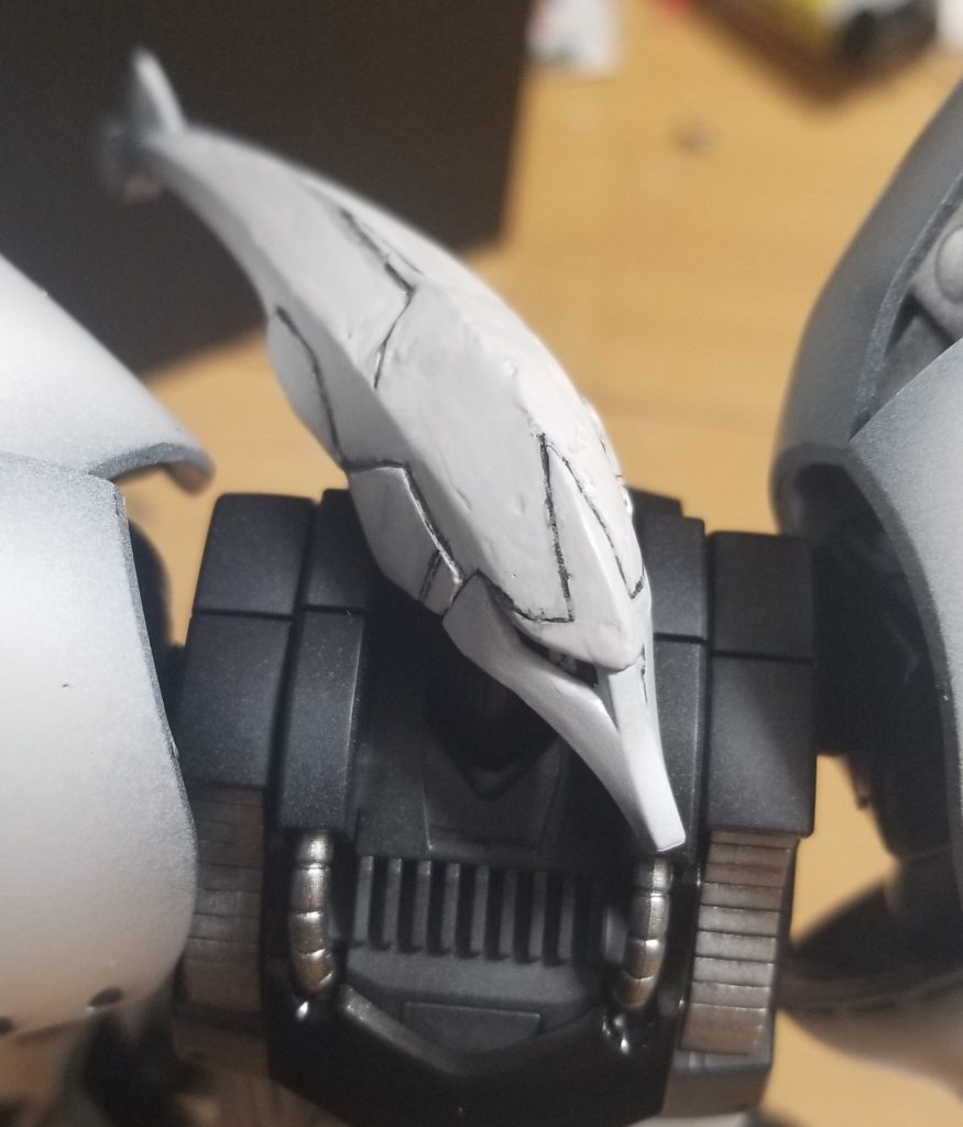 改造頭部、面も線もガタガタですm(_ _;)m