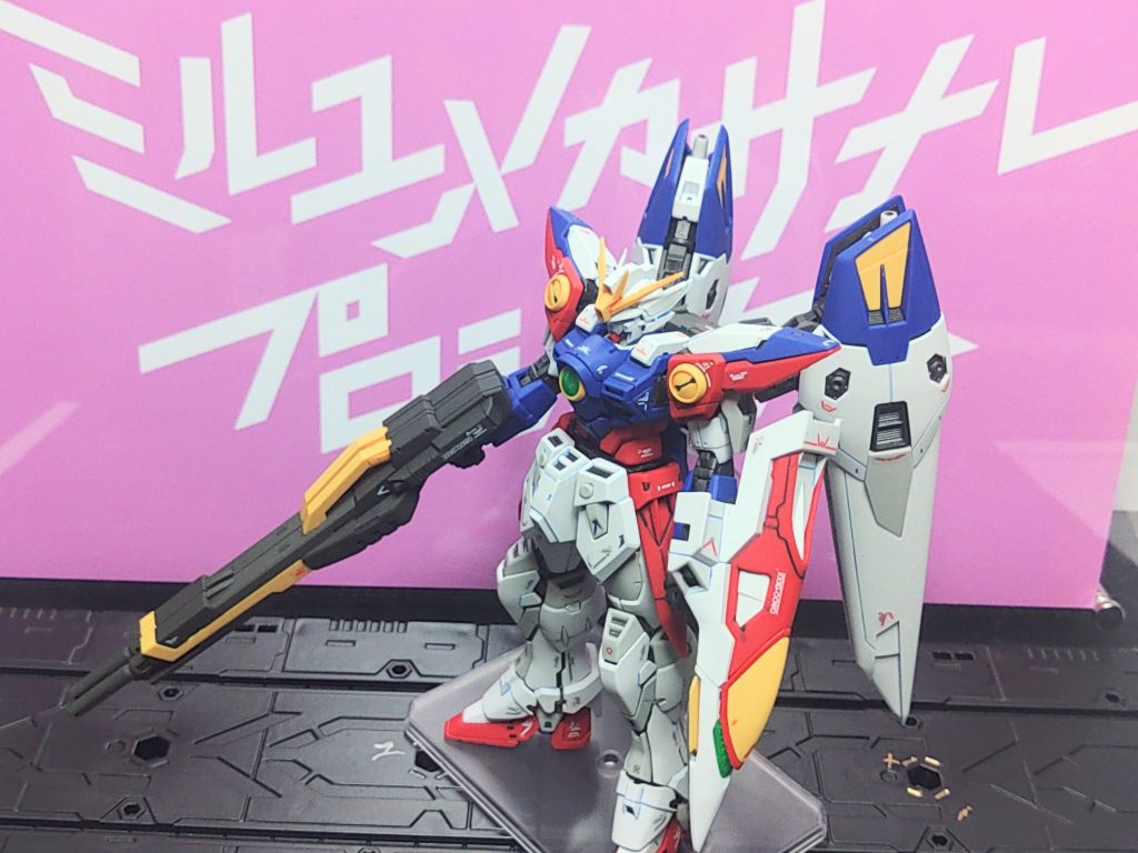 初RG、ウイングガンダムゼロ、ギブバース❗