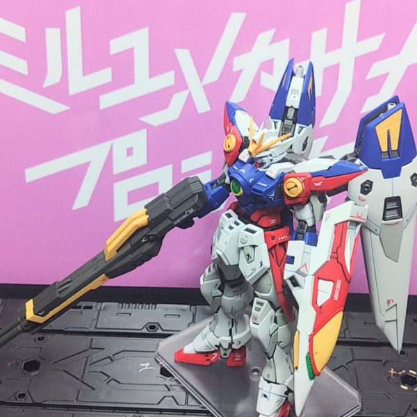 初RG、ウイングガンダムゼロ、ギブバース❗