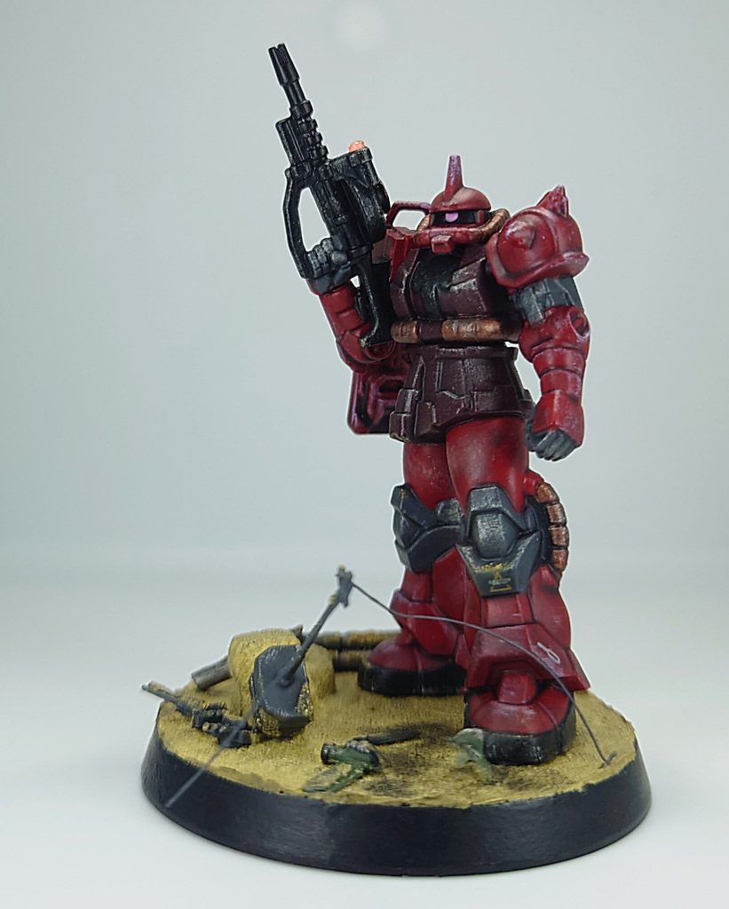 小さいんですが分割のおかげで意外と塗りやすかったです