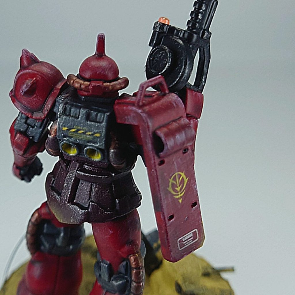 ザクの日　シャア専用ザク（ガンダムアッセンブル）