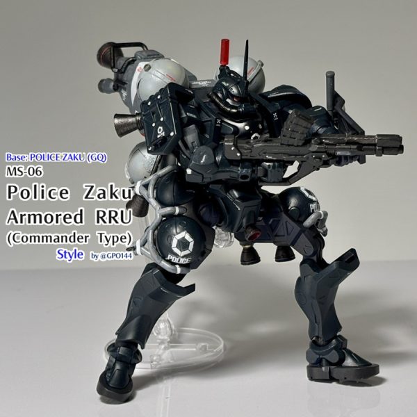 軍警ザク 特殊部隊仕様(指揮官機) 風