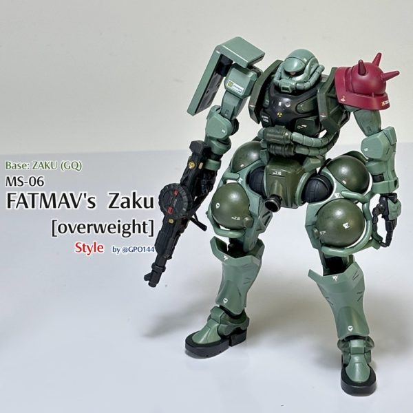 ザク ファットマヴ仕様［オーバーウェイト］(GQ) 風