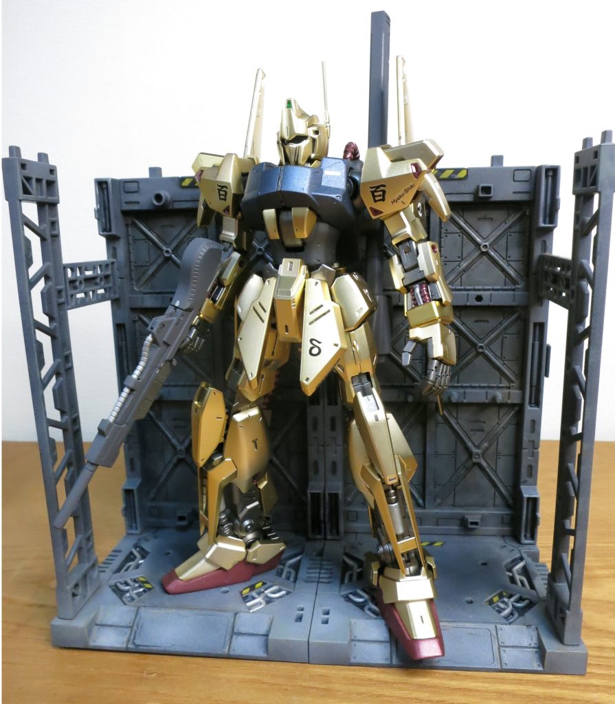 MSN-00100 百式 MG 2.0 部分塗装