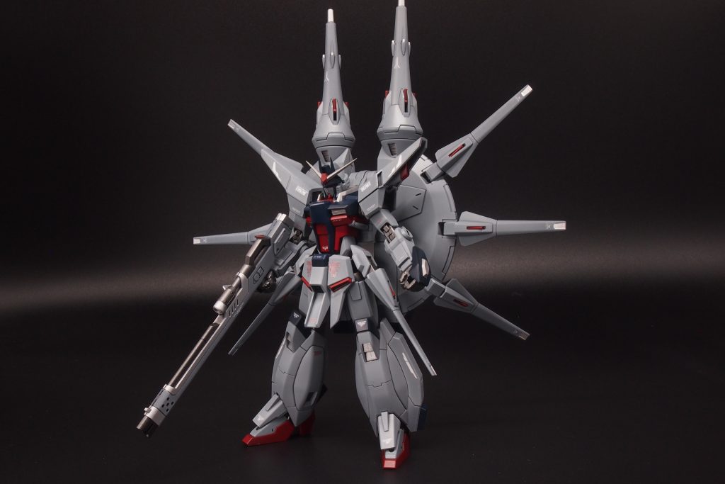 特にディテールアップはしてないですけど、最新のHGキットなので何もしなくてもカッコいいですね！