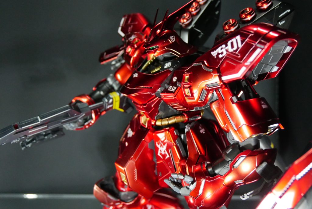 MG νガンダム.ver ka スペシャルデカール版 ＋ MG サザビー.ver ka スペシャルコーティング おまけつき豪華セット–5枚目/制作者：suteteko76